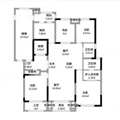 万隆府4室2厅2卫193㎡南北436万