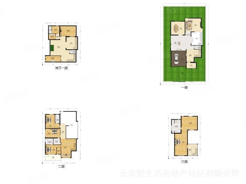 藍岸麗舍(別墅)8室3廳8衛(wèi)591.37㎡南北1380萬