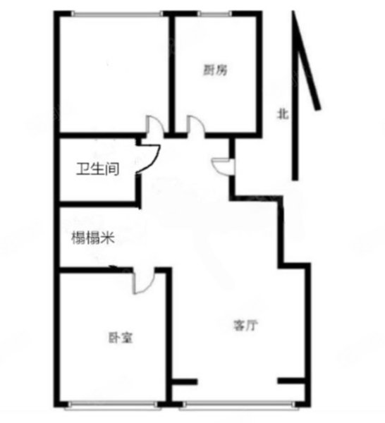 夏威夷南岸(二期)2室2厅1卫89㎡南北125万