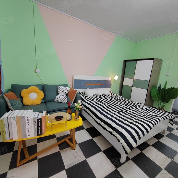 广西大学东门秀隆商业街精美大单间押一付一拎包入住可短租