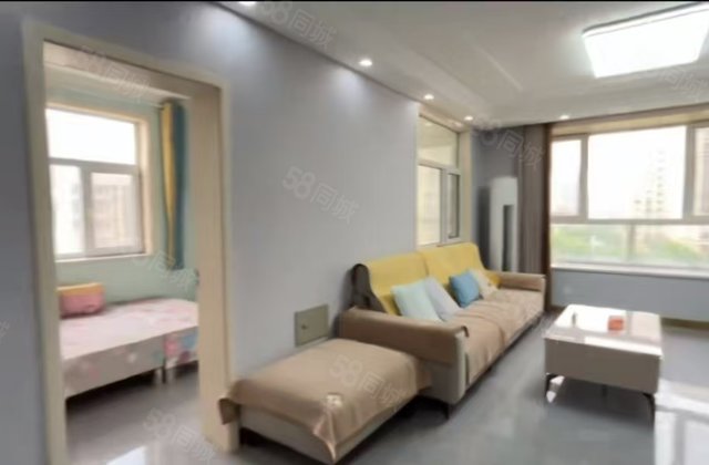 兴华西路金柱绿城电梯5楼东边户边105平精装3居满二