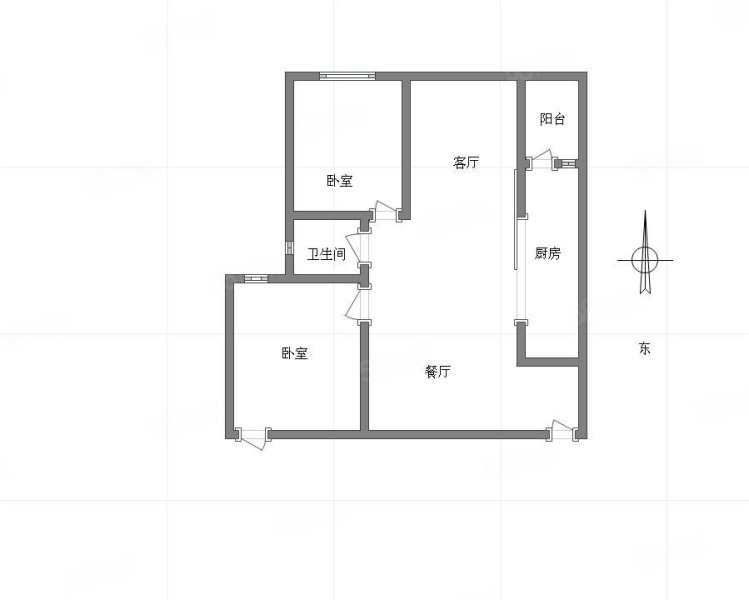 恒大雅苑2室1厅1卫98.33㎡南北41万