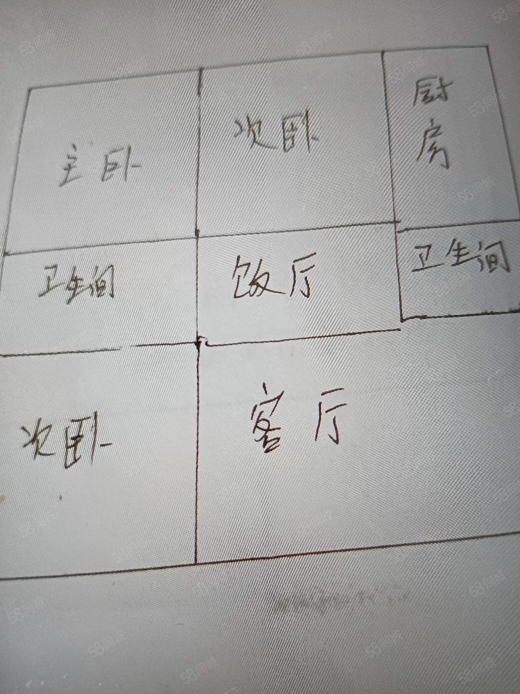 大唐盛世3室2厅2卫105㎡南北115万