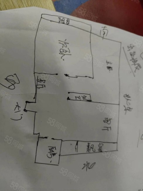 御珑湾2室2厅1卫89.23㎡南北125万