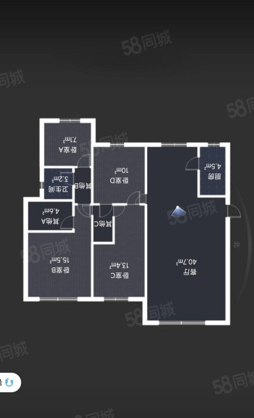 碧桂园天誉4室2厅2卫156㎡南北173万