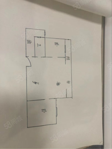 清水河畔2室2厅1卫90㎡南北42万