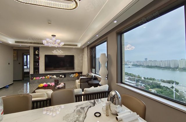 兴华路大桥！东昌中学！实验旁百合新城观景房