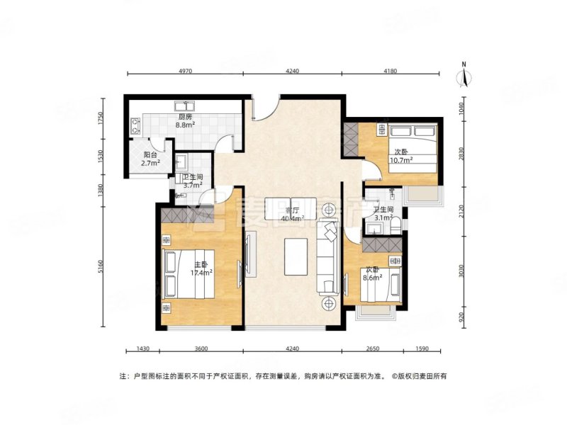 建发央玺3室2厅2卫140.66㎡南885万