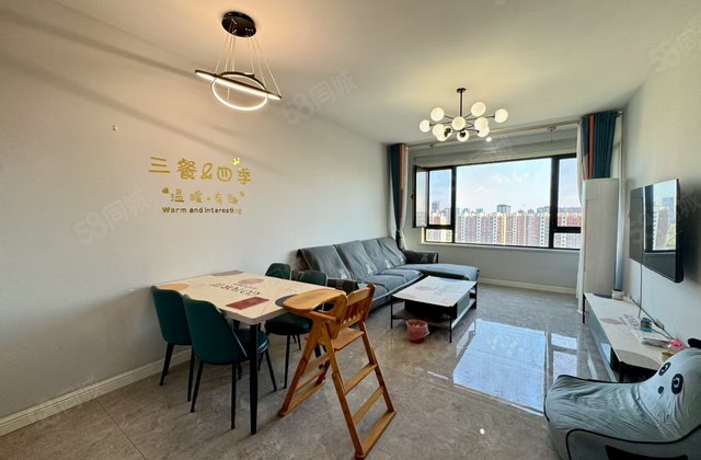 次新房单价8000多绿城百合新城精装三室带储藏室总价92.8