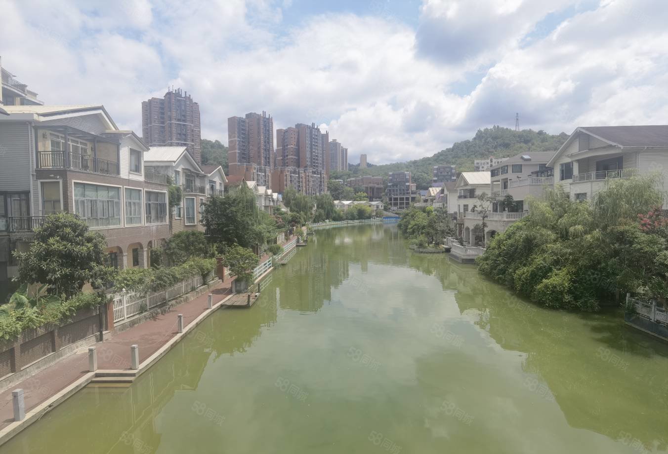 老证 带车位私家花园亏血本卖 可按揭,桃溪河畔(别墅)-遵义58同城