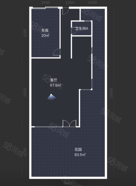 泉景花园5室3厅4卫249㎡南880万