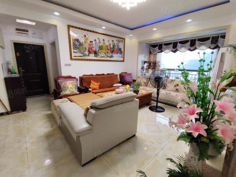 精装3房2卫 拎包入住 证齐可按揭,锦江御都-铜仁58同城