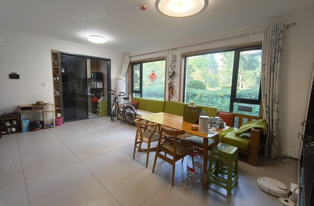 真便宜 百合新城 一楼带100平院子 精装三室