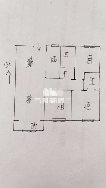 阿尔卡迪亚瑞园(六期)3室2厅2卫113㎡南北83万