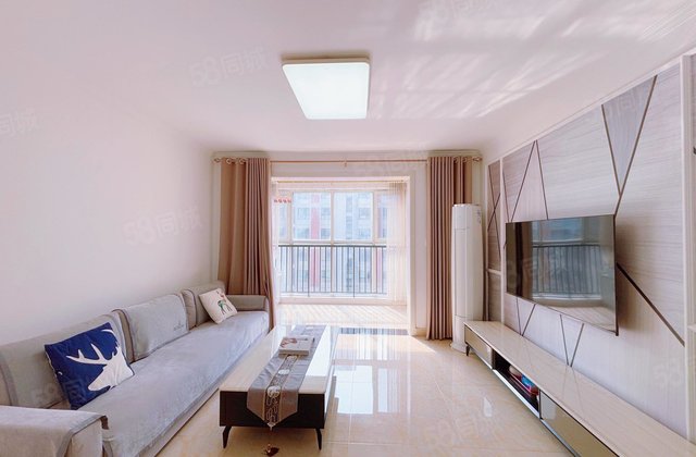 西湖馨苑 精装三室 好楼层 边户 98.36平