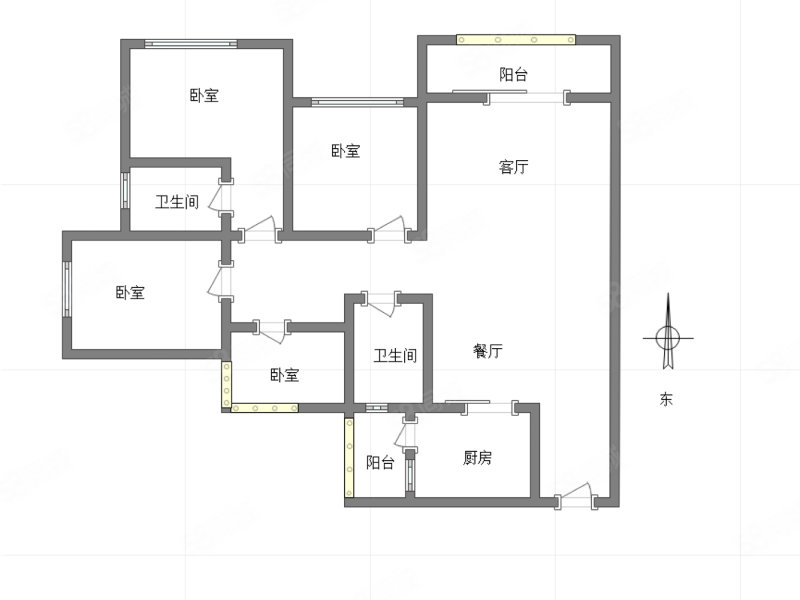 重庆富洲新城户型图图片