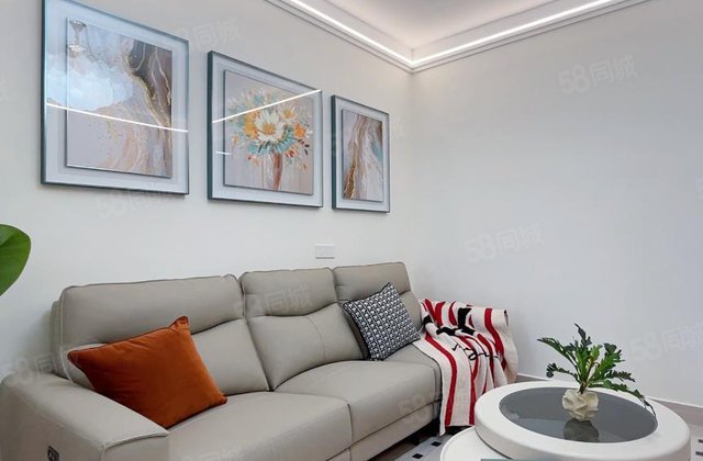 小三居 高楼层视野无遮挡 楼龄新 精装好房 有电梯 商品房