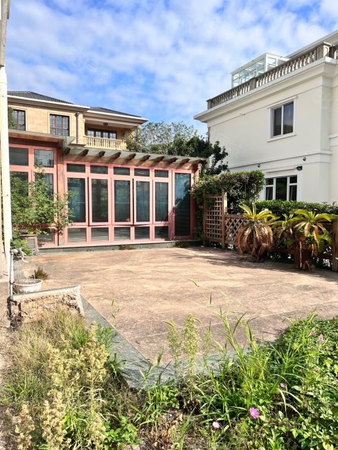 银都花园独幢大别墅带地下室大花园小区中心位置