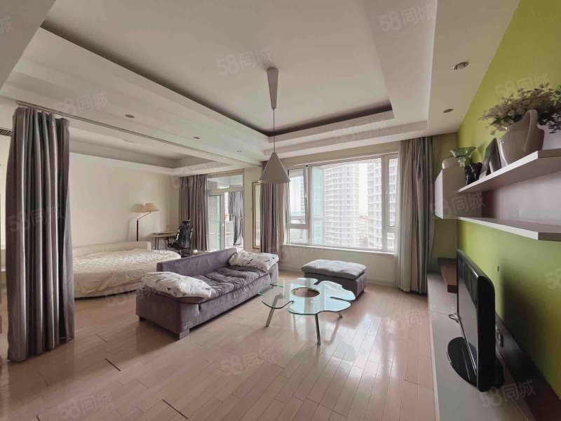 海信燕岛国际公寓1室2厅1卫76.71㎡东南389万