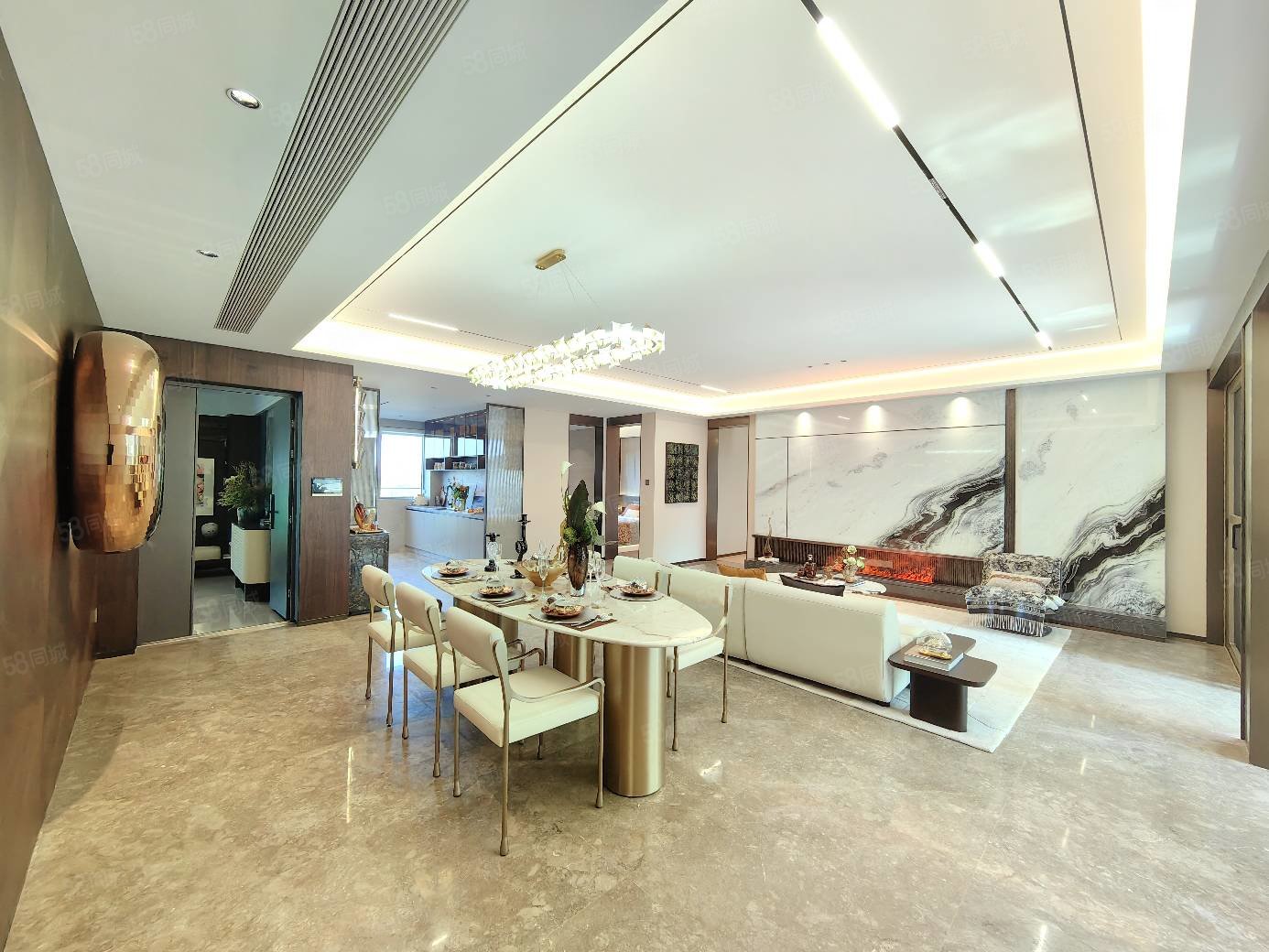 国瑞麓林府4室2厅3卫143㎡南北104万