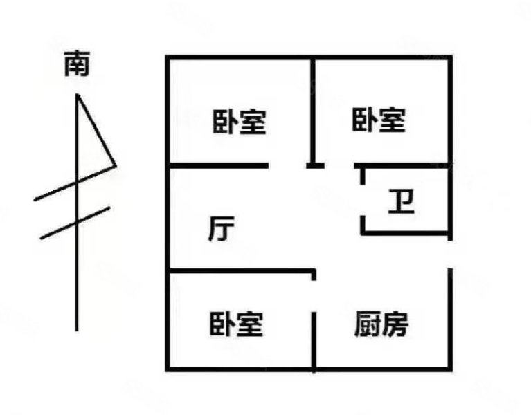 长大小区4室2厅2卫147.72㎡南北113万