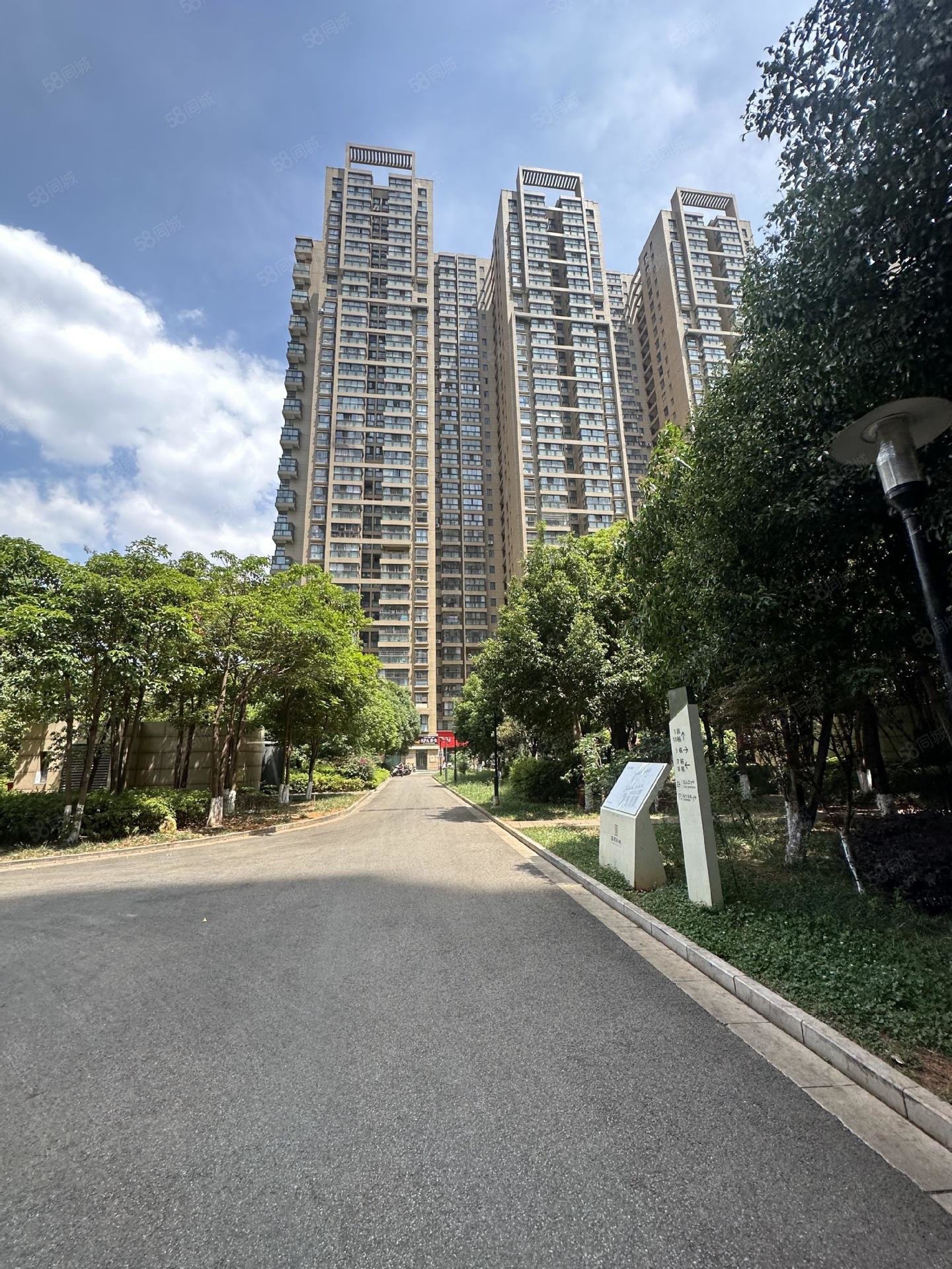 次新小区!精装大三房!南北朝向!,鑫都韵城-昆明58同城