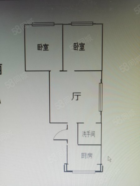 百合小区2室1厅1卫88.33㎡南北88万