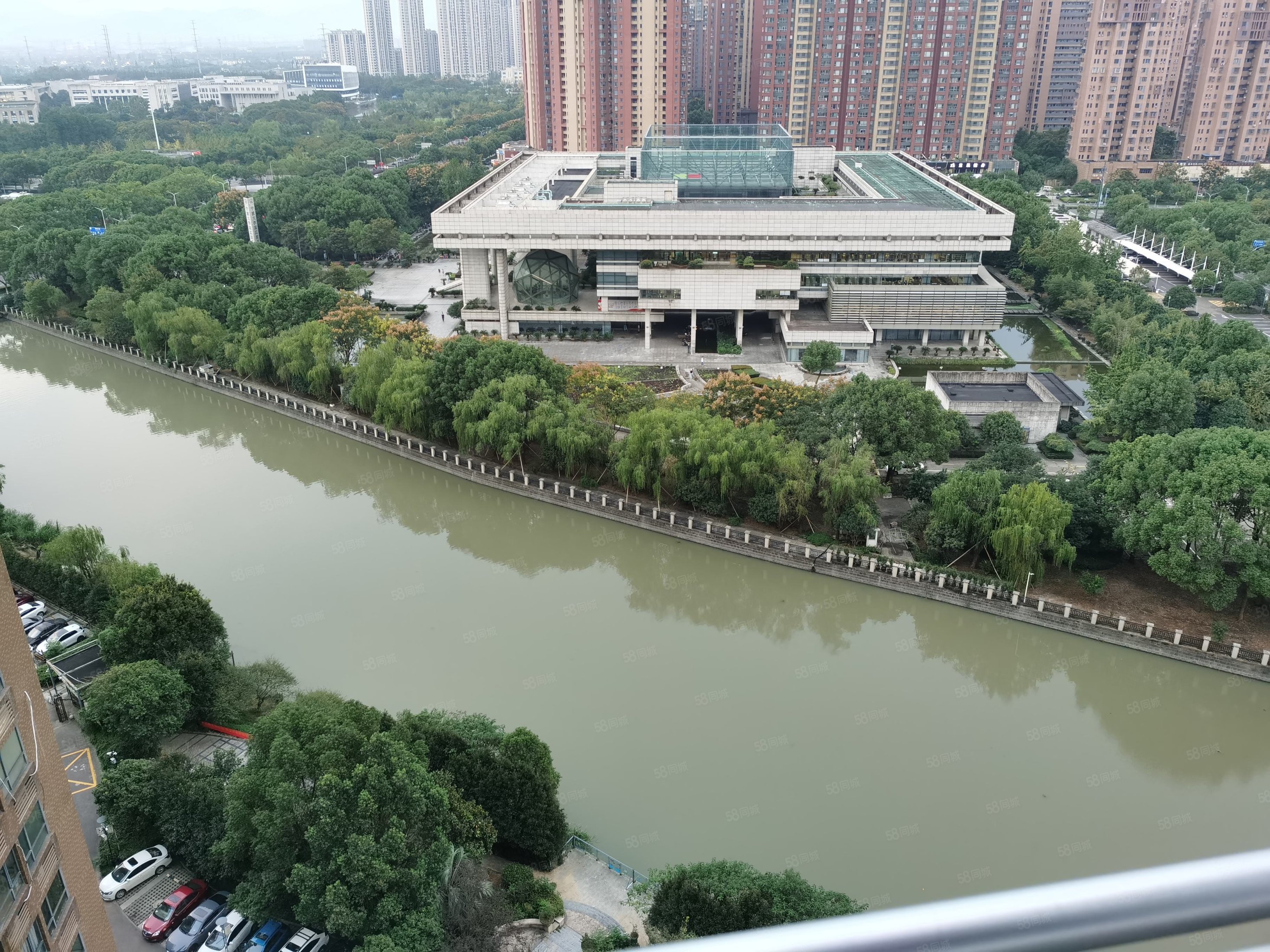 靠河 精装采光好 南北通透 业主诚意出售,学府一号(b区)-宁波58同城