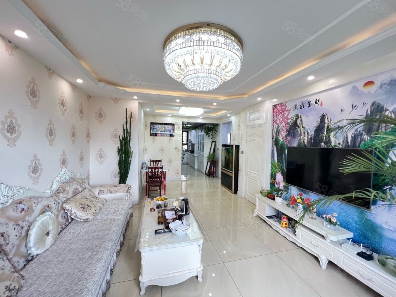 城电梯6楼两室标准格局精装修拎包入住东西都带,飞达城-松原58同城