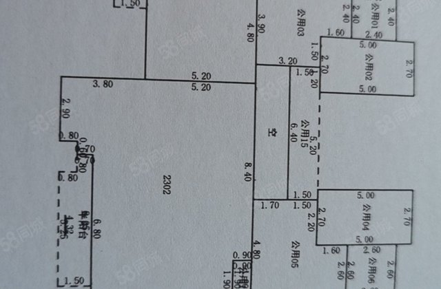 红玺台3室1厅131.44㎡72万二手房图片