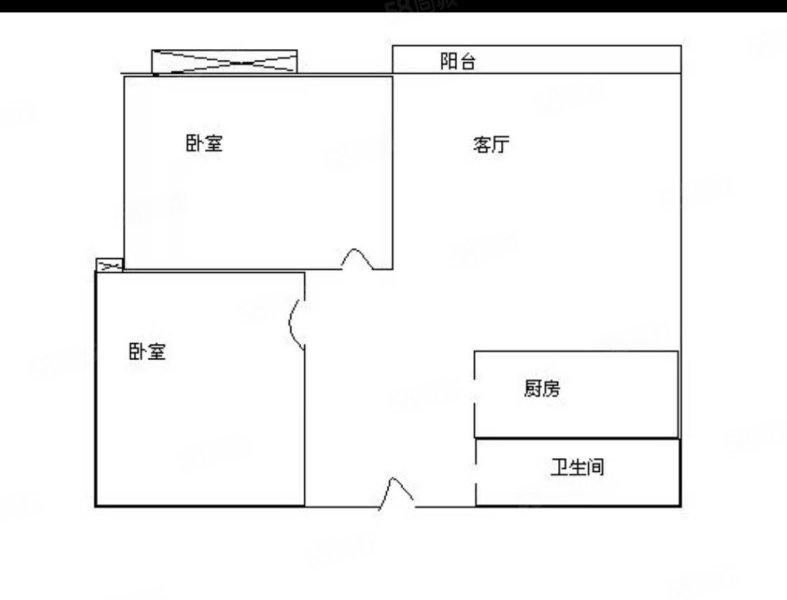 世纪广场3室2厅1卫109㎡南北85.8万