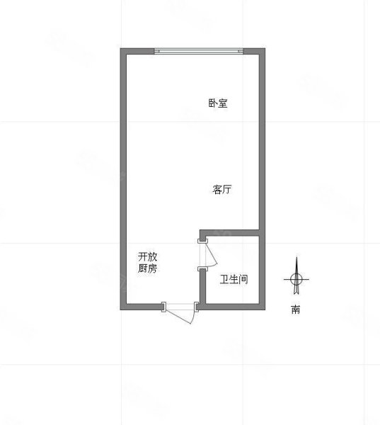 融汇温泉城圣地亚(南区)1室0厅1卫39㎡南35.6万