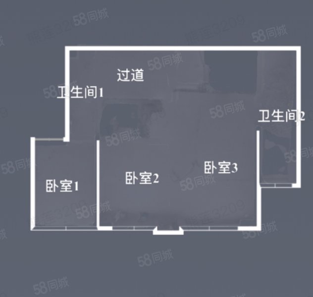 永荣拉菲郡二区4室2厅3卫109㎡南北256万