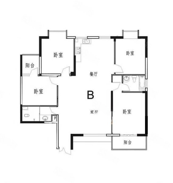 东盛帝景佳苑2室2厅1卫96㎡南49万