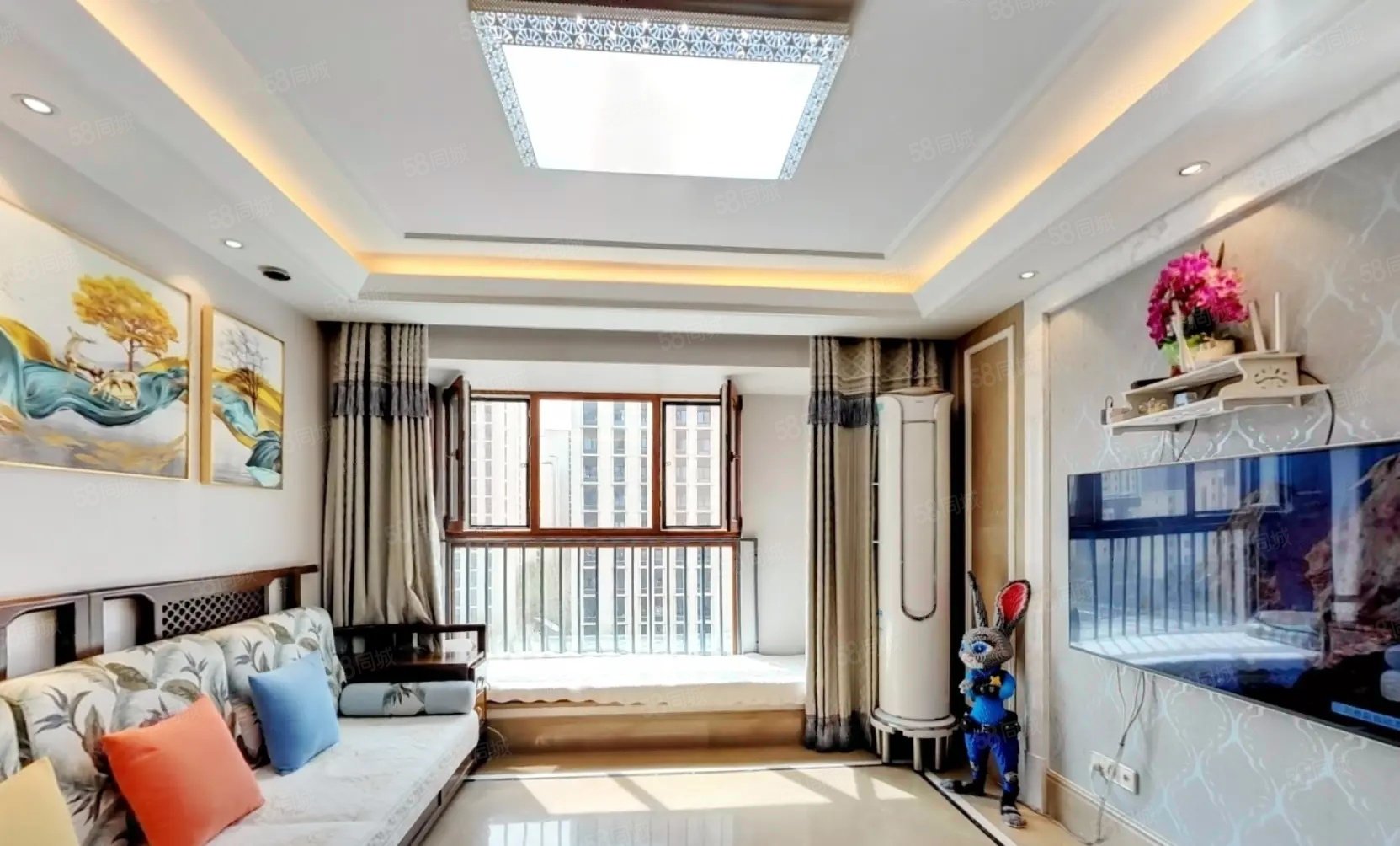 金域東郡3室2廳2衛(wèi)90.47㎡南北480萬