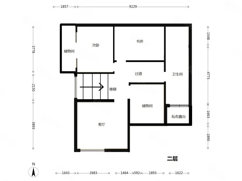 美林湖畔花园5室2厅2卫103.51㎡西南935万