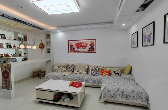 东昌本部 中华御苑 水城华府 精装三室 两室朝阳