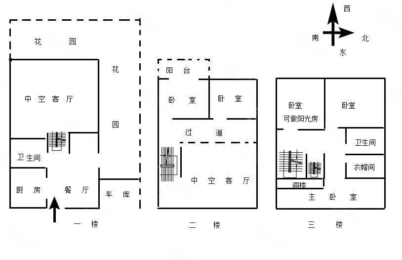 天河楚雄人家5室2厅2卫214㎡南北145万