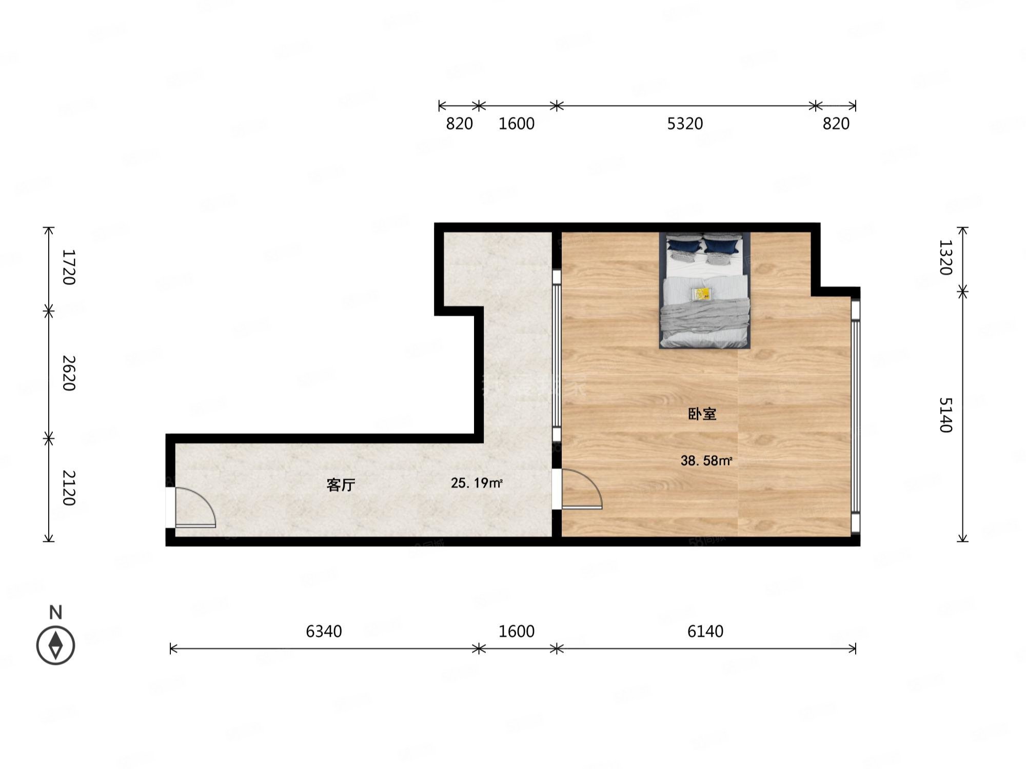 冠城名敦道(A區(qū))1室1廳0衛(wèi)93.13㎡東440萬(wàn)