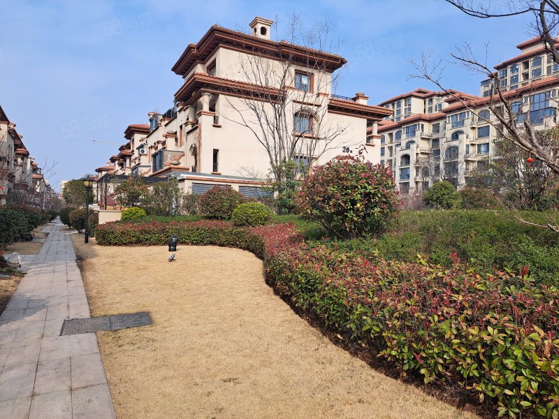 别墅美盛白河湾电梯五层前后院子带两个车位楼顶平台豪装