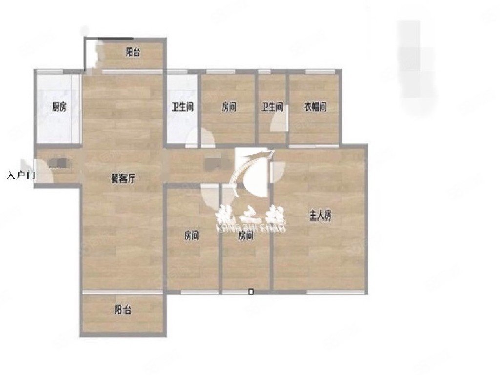 龙光玖龙府(勒流)4室2厅2卫115.84㎡南108万