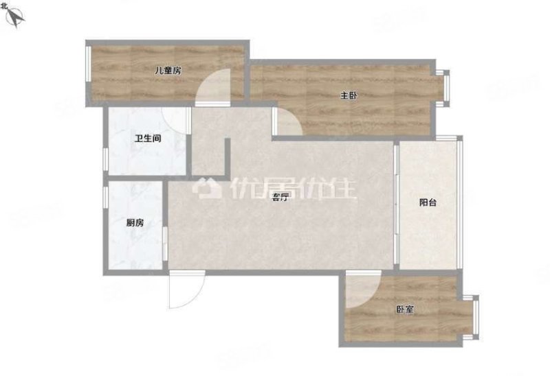 好和家园3室2厅1卫95㎡南58万