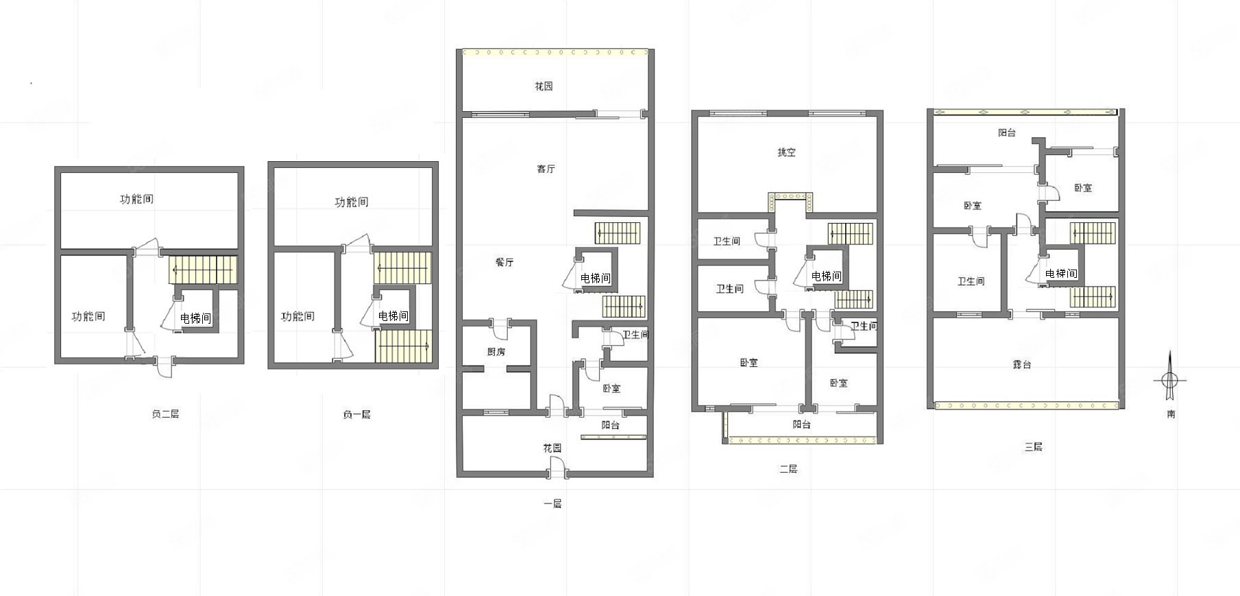 长江铭著(别墅)4室2厅4卫424㎡南北818.8万