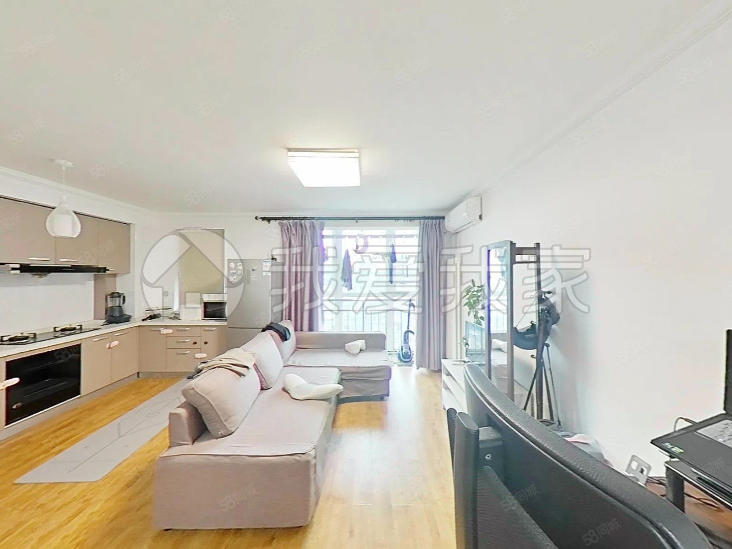 馨蓮茗園1室1廳1衛(wèi)53.2㎡北385萬