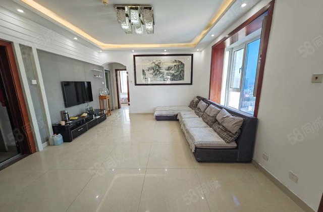 市中心老东昌三中 水城华府正规精装三居室西边户 满五  带储