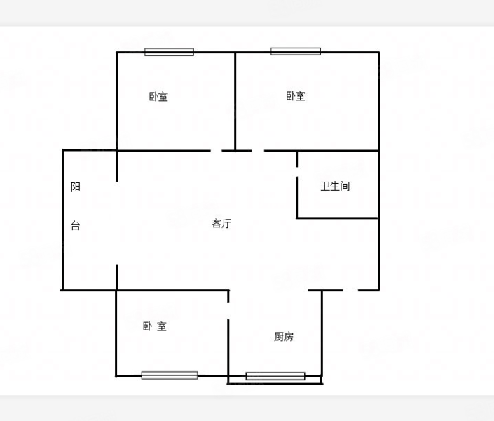 海顺新苑3室1厅1卫146.21㎡南北99.8万