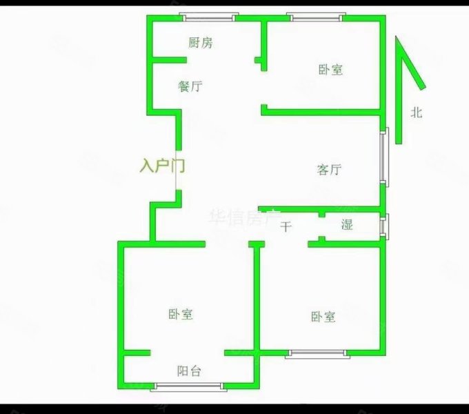 阿尔卡迪亚盛园(五期)3室2厅1卫93㎡南北78.5万