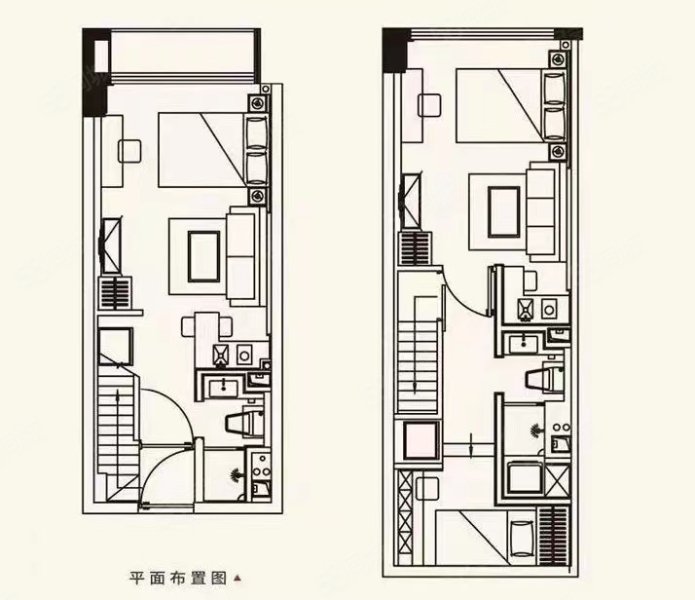 万科仓前九里2室2厅1卫25.86㎡南66万