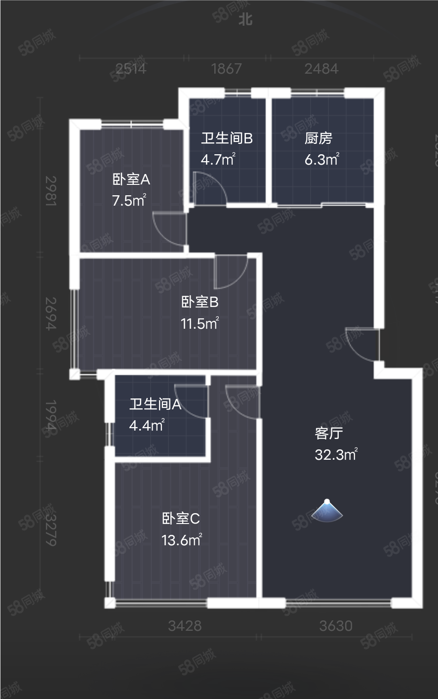 高端园区 市府板块 位置好 核心地段,中海半山华府-沈阳58同城
