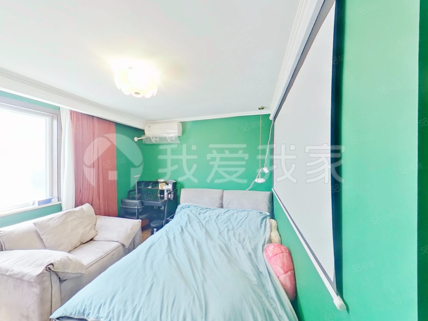 慧忠北里2室1廳1衛(wèi)69.67㎡南588萬